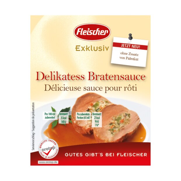Delikatess Bratensauce Würfel - Fleischer