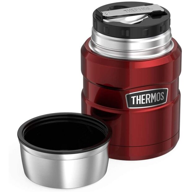 Stainless King Speisegefäß rot 0,47L - Thermos