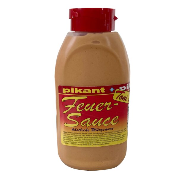 Toni´s Feuer-Sauce pikant 500ml - Tonis