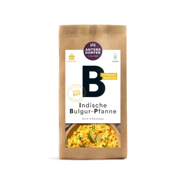 Indische Bulgur-Pfanne 150g Bio - Antersdorfer