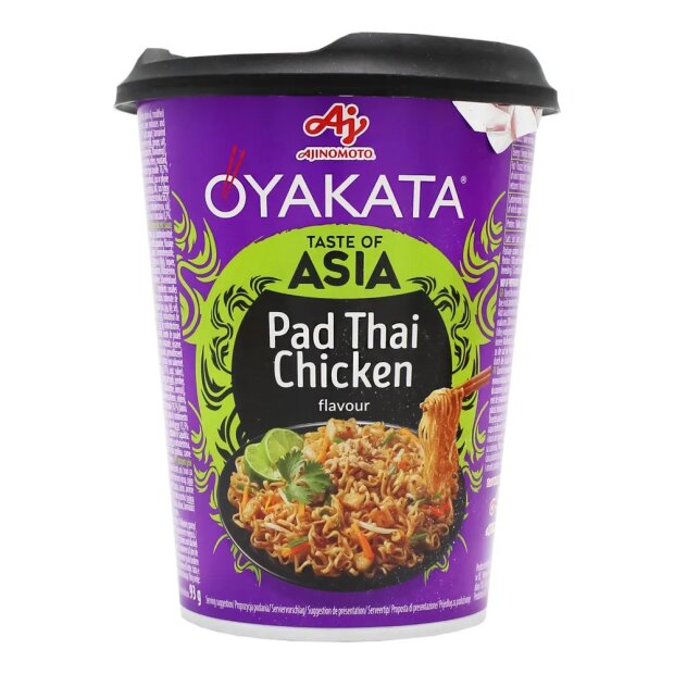 Instant Asia Nudeln Pad Thai-Chicken Becher - OYAKATA