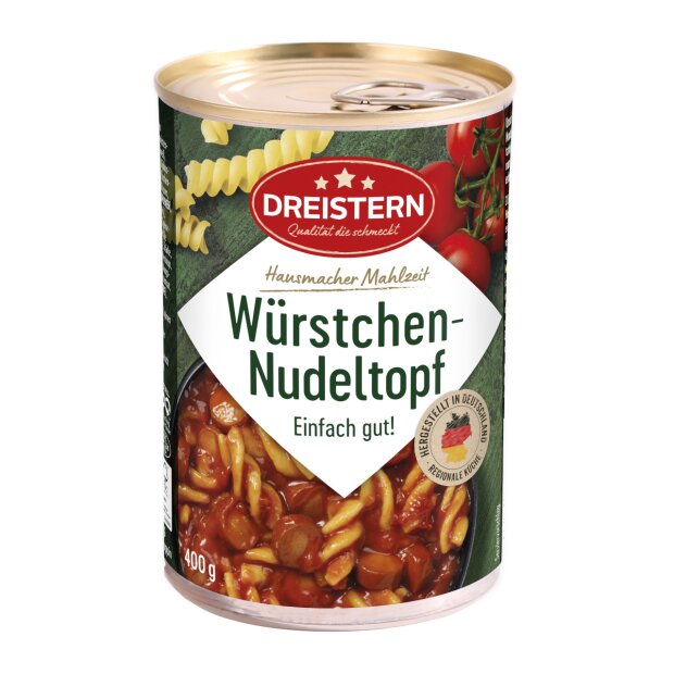 Würstchen-Nudeltopf 400g - DREISTERN