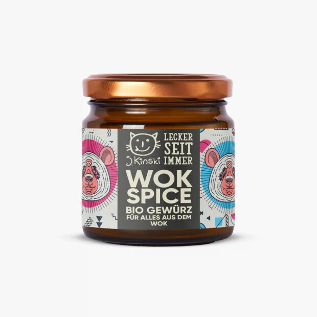 Bio Wok Spice Gewürzmischung 150g - J.Kinski