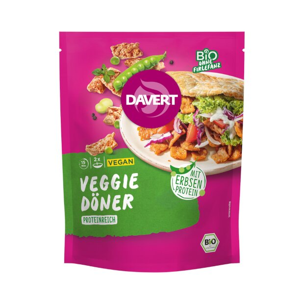 Veggie Döner mit Erbsenprotein 68g - Davert