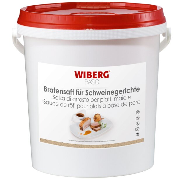 Bratensaft für Schweinegerichte BASIC 3kg - WIBERG; MHD: 28.07.2024
