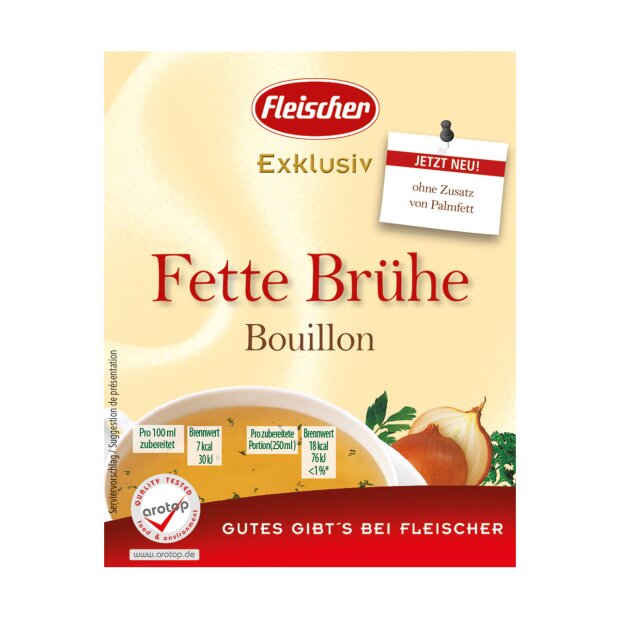 Fette Brühe Würfel - Fleischer